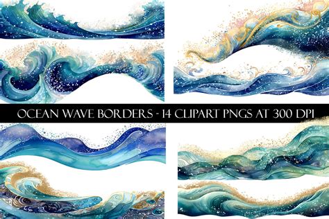 free wave clip art|ocean wave border clip art.